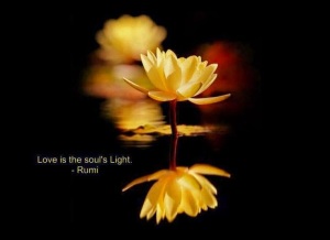Love is the Soul's Light - Rumi Quotes